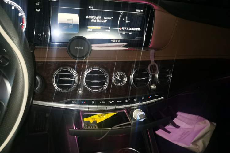 Used Mercedes-Benz S-Class 2014 S 320 L Business Model Audio And AC Panel