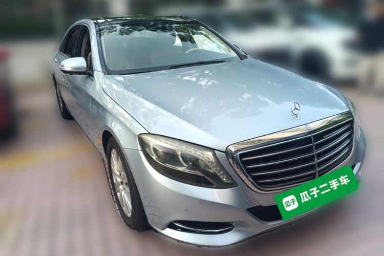 Used Mercedes-Benz S-Class 2014 S 320 L Luxury Model Front Right 45 Deg