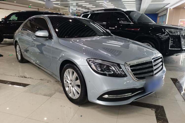 Used Mercedes-Benz S-Class 2014 S 320 L Business Model Front Right 45 Deg