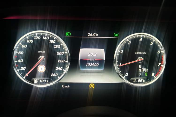 Used Mercedes-Benz S-Class 2014 S 320 L Business Model Instrument Cluster