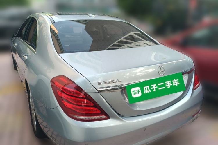 Used Mercedes-Benz S-Class 2014 S 320 L Luxury Model Rear Left 45 Deg