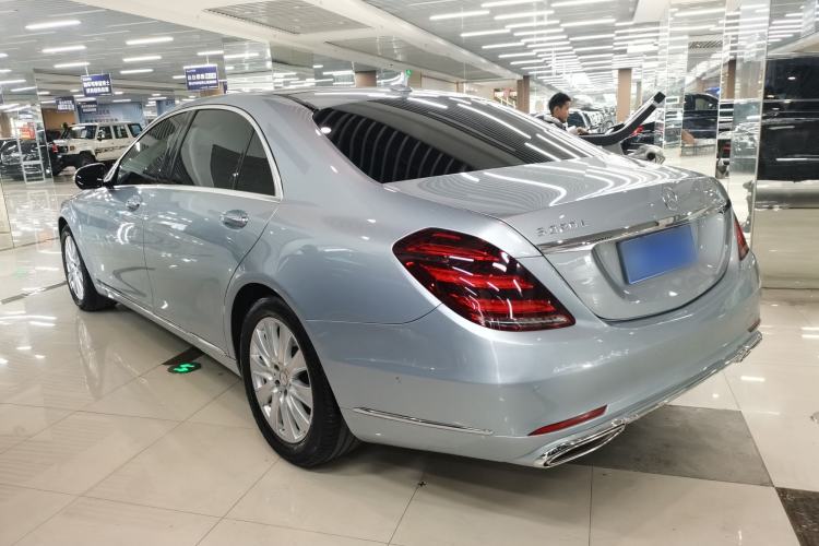 Used Mercedes-Benz S-Class 2014 S 320 L Business Model Rear Left 45 Deg