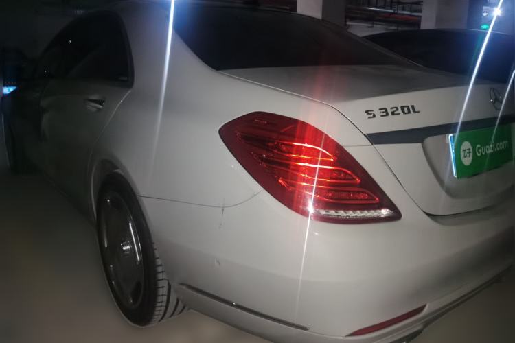 Used Mercedes-Benz S-Class 2014 S 320 L Business Model Rear Left 45 Deg