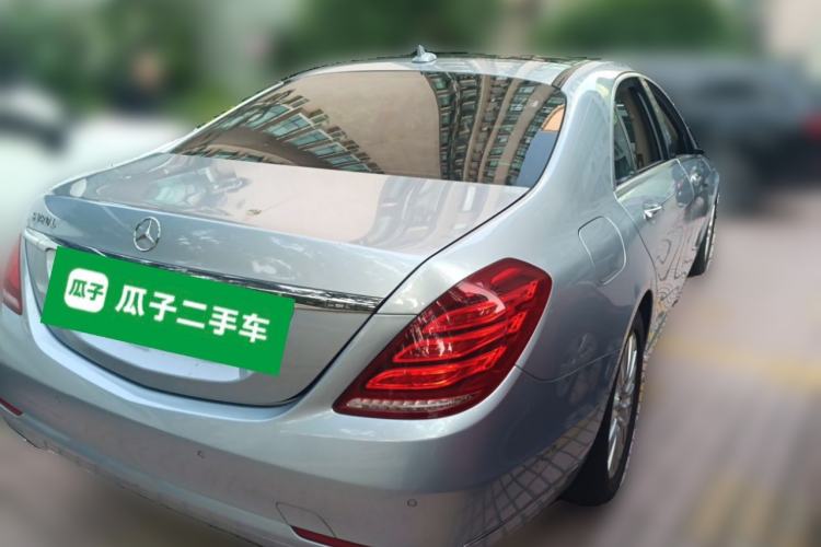 Used Mercedes-Benz S-Class 2014 S 320 L Luxury Model Rear Right 45 Deg