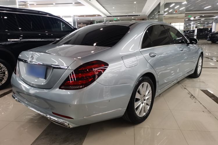 Used Mercedes-Benz S-Class 2014 S 320 L Business Model Rear Right 45 Deg