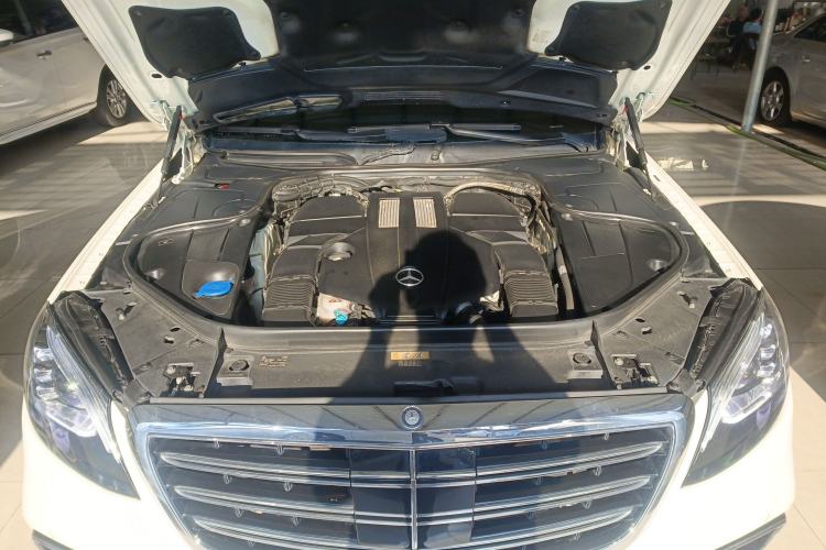 Used Mercedes-Benz S-Class 2014 S 320 L Business Model Engine Bay