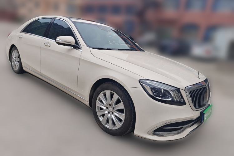 Used Mercedes-Benz S-Class 2014 S 320 L Luxury Model Front Right 45 Deg