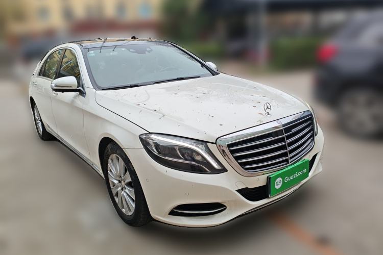 Used Mercedes-Benz S-Class 2014 S 320 L Luxury Model Front Right 45 Deg