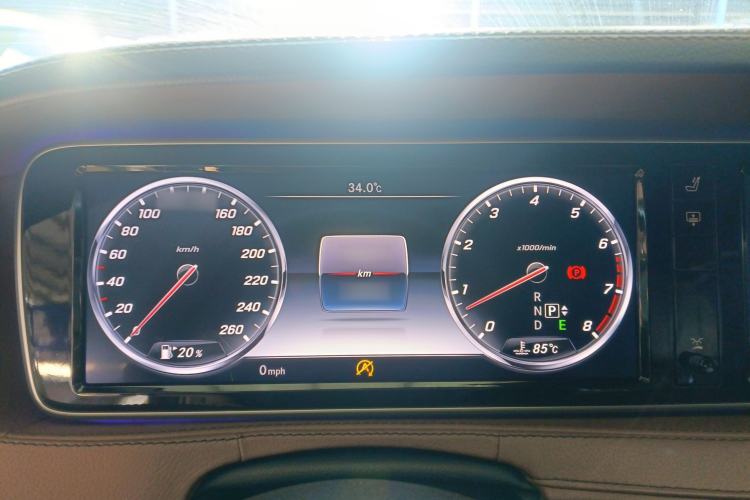 Used Mercedes-Benz S-Class 2014 S 320 L Business Model Instrument Cluster