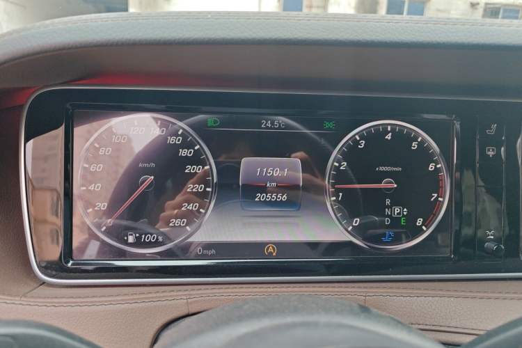 Used Mercedes-Benz S-Class 2014 S 320 L Luxury Model Instrument Cluster