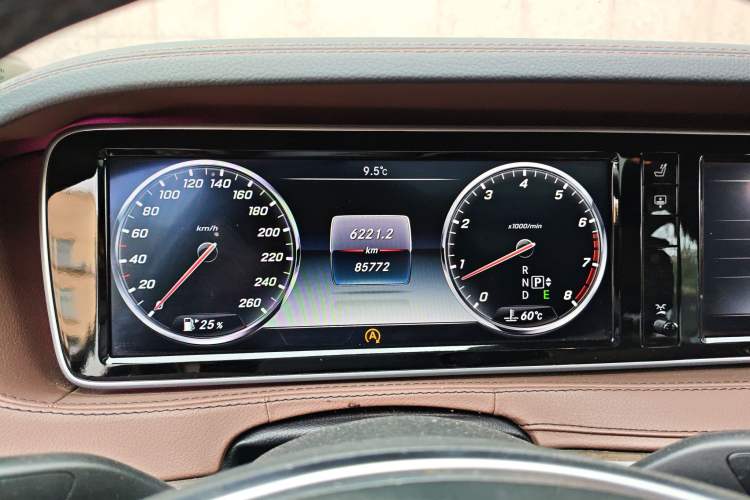 Used Mercedes-Benz S-Class 2014 S 320 L Luxury Model Instrument Cluster