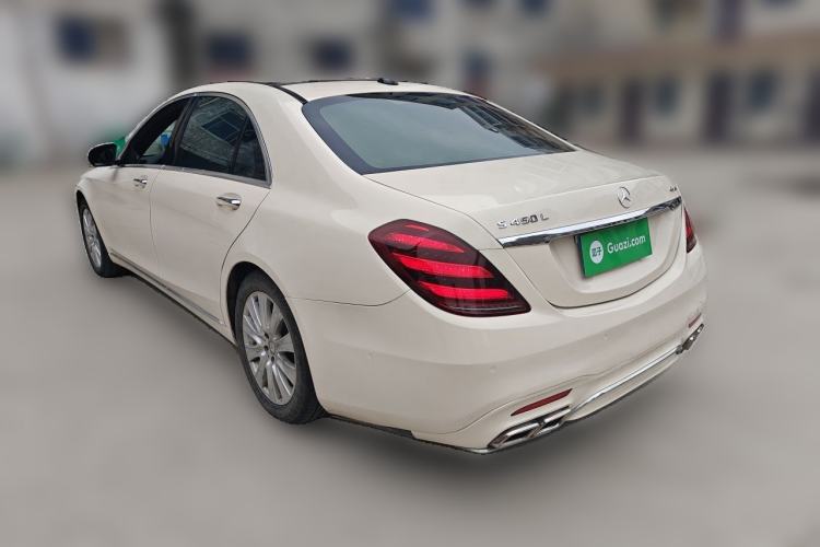 Used Mercedes-Benz S-Class 2014 S 320 L Luxury Model Rear Left 45 Deg