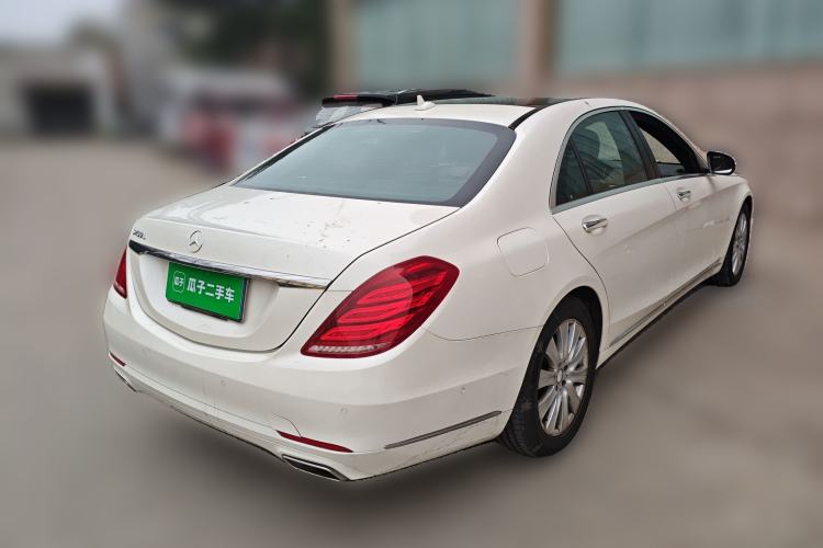 Used Mercedes-Benz S-Class 2014 S 320 L Luxury Model Rear Right 45 Deg