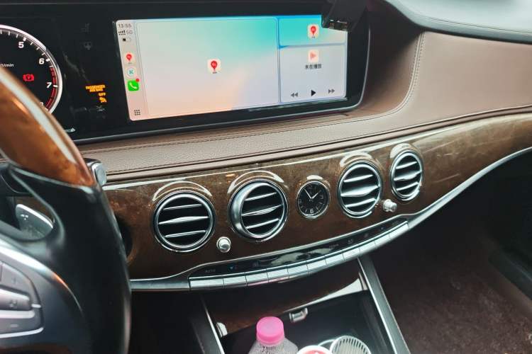 Used Mercedes-Benz S-Class 2015 S 400 L 4MATIC Audio And AC Panel
