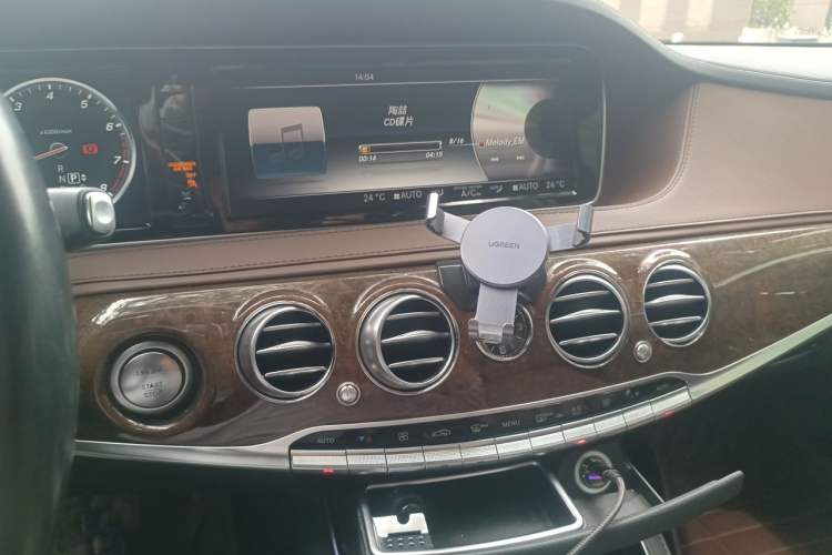 Used Mercedes-Benz S-Class 2015 S 400 L 4MATIC Audio And AC Panel