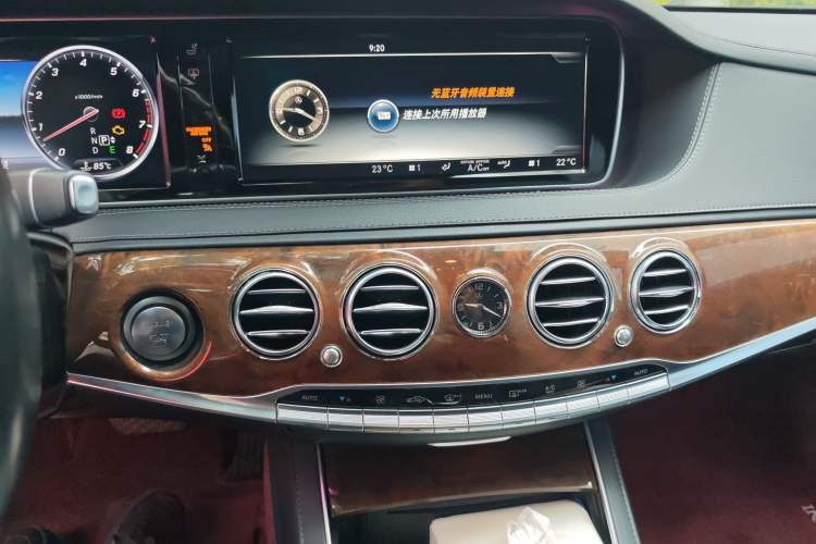 Used Mercedes-Benz S-Class 2015 S 400 L Audio And AC Panel