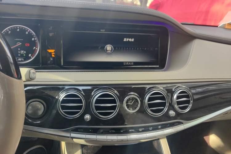 Used Mercedes-Benz S-Class 2015 S 400 L 4MATIC Audio And AC Panel