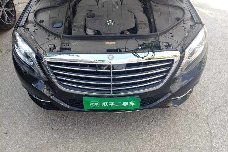 Used Mercedes-Benz S-Class 2015 S 400 L 4MATIC Engine Bay