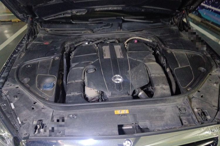 Used Mercedes-Benz S-Class 2015 S 400 L 4MATIC Engine Bay