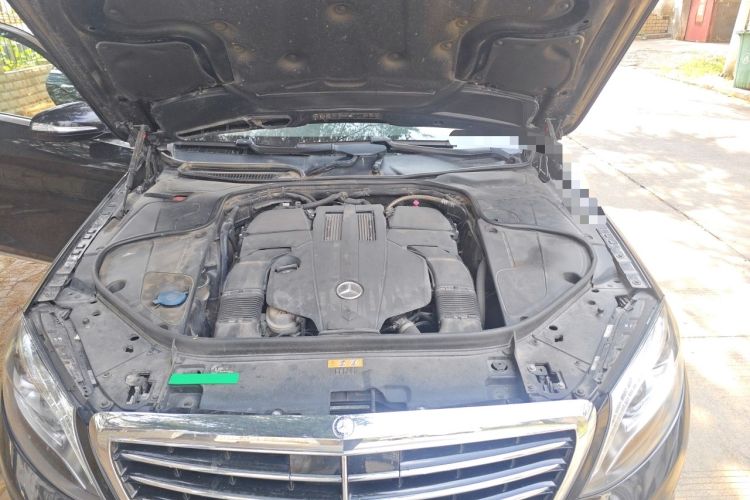 Used Mercedes-Benz S-Class 2015 S 400 L 4MATIC Engine Bay