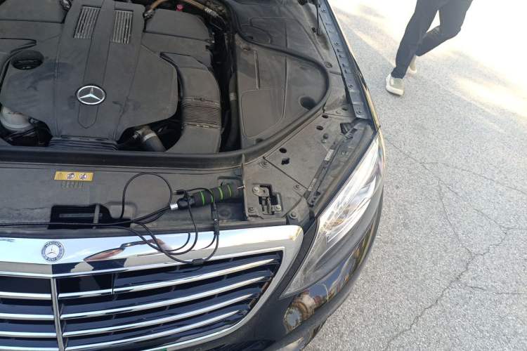 Used Mercedes-Benz S-Class 2015 S 400 L 4MATIC Engine Bay Left