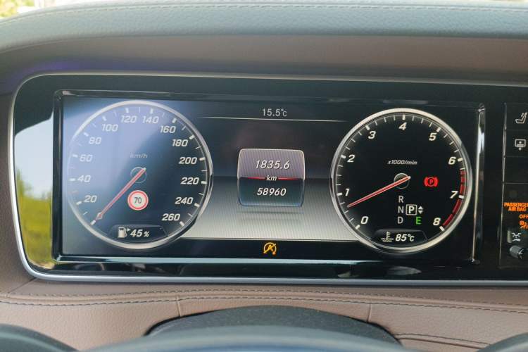 Used Mercedes-Benz S-Class 2015 S 400 L 4MATIC Instrument Cluster