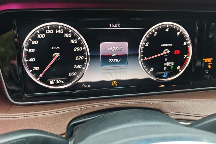 Used Mercedes-Benz S-Class 2015 S 400 L 4MATIC Instrument Cluster