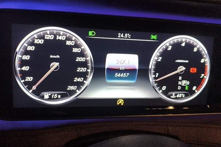 Used Mercedes-Benz S-Class 2015 S 400 L 4MATIC Instrument Cluster