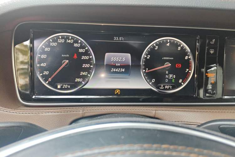 Used Mercedes-Benz S-Class 2015 S 400 L 4MATIC Instrument Cluster