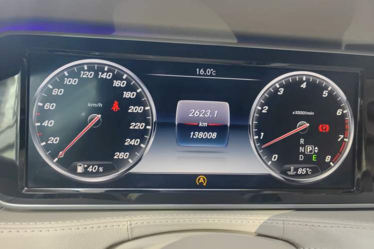 Used Mercedes-Benz S-Class 2015 S 400 L 4MATIC Instrument Cluster