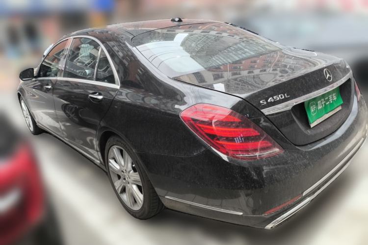 Used Mercedes-Benz S-Class 2015 S 400 L 4MATIC Rear Left 45 Deg