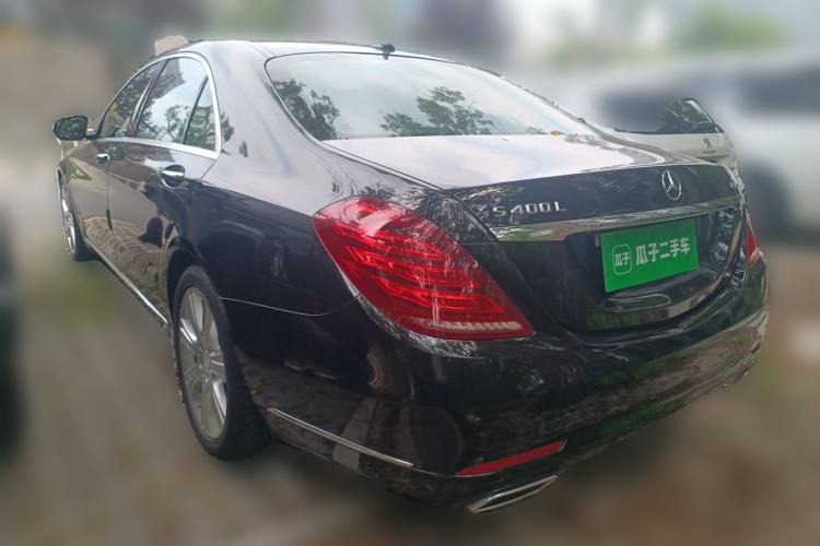 Used Mercedes-Benz S-Class 2015 S 400 L 4MATIC Rear Left 45 Deg