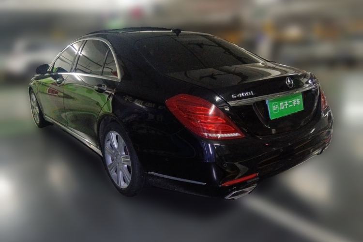 Used Mercedes-Benz S-Class 2015 S 400 L 4MATIC Rear Left 45 Deg