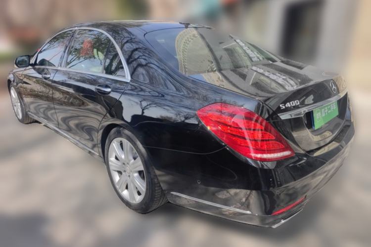 Used Mercedes-Benz S-Class 2015 S 400 L 4MATIC Rear Left 45 Deg