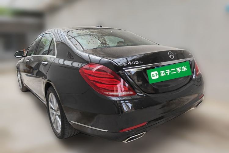 Used Mercedes-Benz S-Class 2015 S 400 L 4MATIC Rear Left 45 Deg