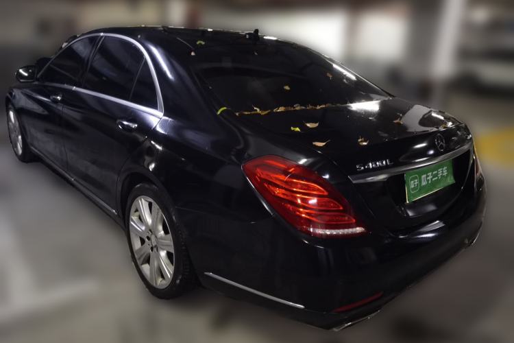 Used Mercedes-Benz S-Class 2015 S 400 L 4MATIC Rear Left 45 Deg