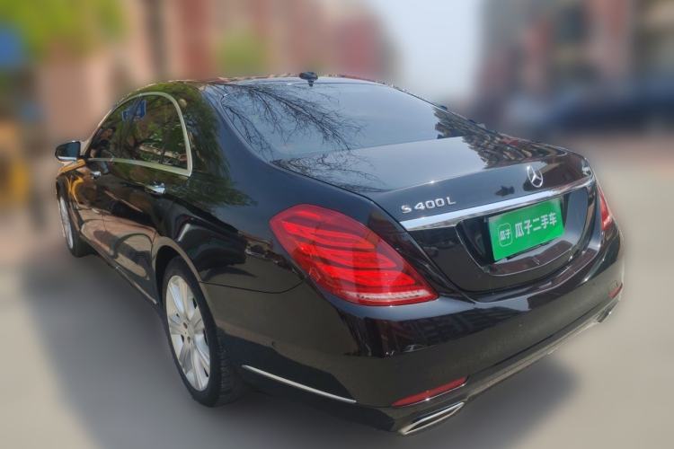 Used Mercedes-Benz S-Class 2015 S 400 L 4MATIC Rear Left 45 Deg