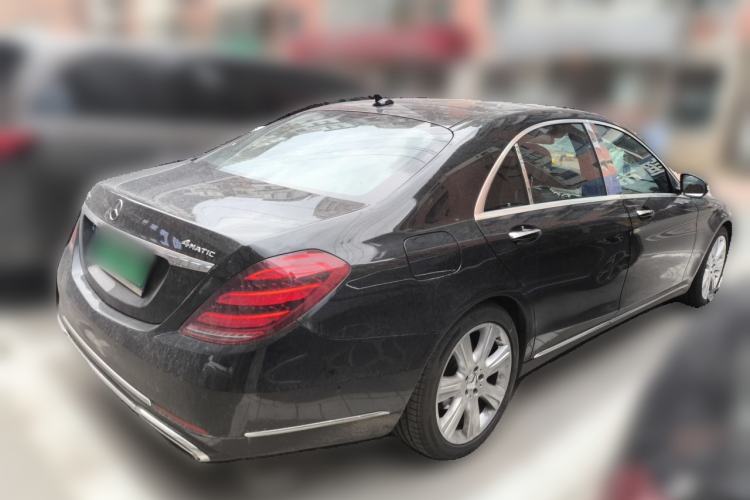 Used Mercedes-Benz S-Class 2015 S 400 L 4MATIC Rear Right 45 Deg