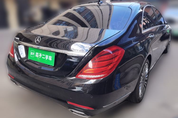 Used Mercedes-Benz S-Class 2015 S 400 L 4MATIC Rear Right 45 Deg