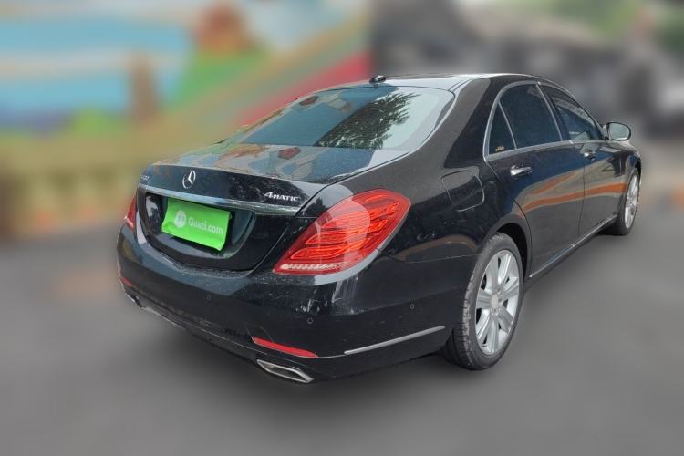 Used Mercedes-Benz S-Class 2015 S 400 L 4MATIC Rear Right 45 Deg
