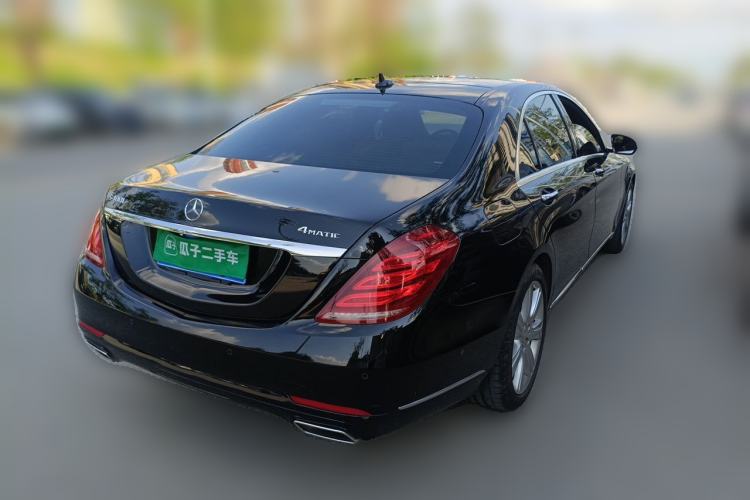 Used Mercedes-Benz S-Class 2015 S 400 L 4MATIC Rear Right 45 Deg