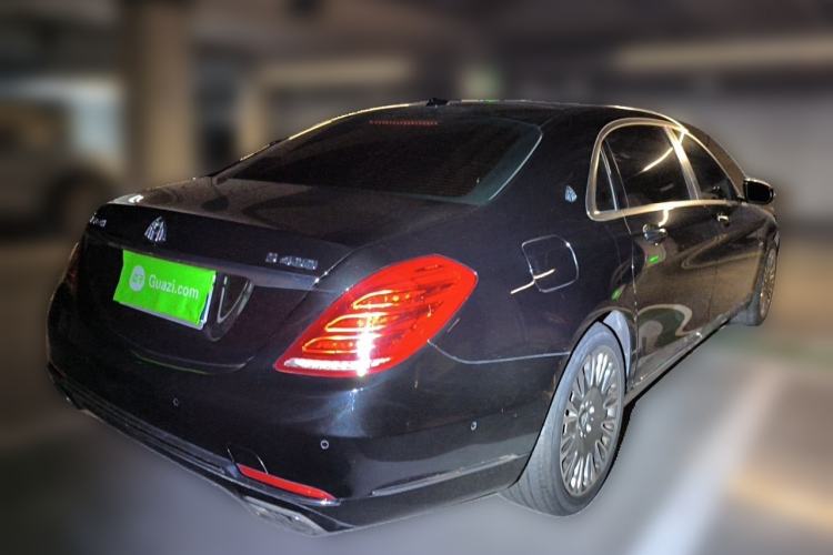 Used Mercedes-Benz S-Class 2015 S 400 L 4MATIC Rear Right 45 Deg