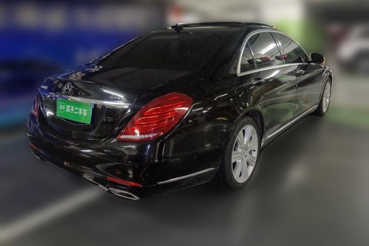 Used Mercedes-Benz S-Class 2015 S 400 L 4MATIC Rear Right 45 Deg