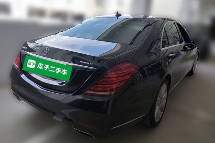 Used Mercedes-Benz S-Class 2015 S 400 L 4MATIC Rear Right 45 Deg