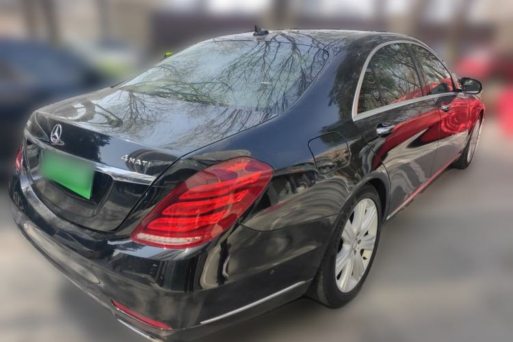 Used Mercedes-Benz S-Class 2015 S 400 L 4MATIC Rear Right 45 Deg