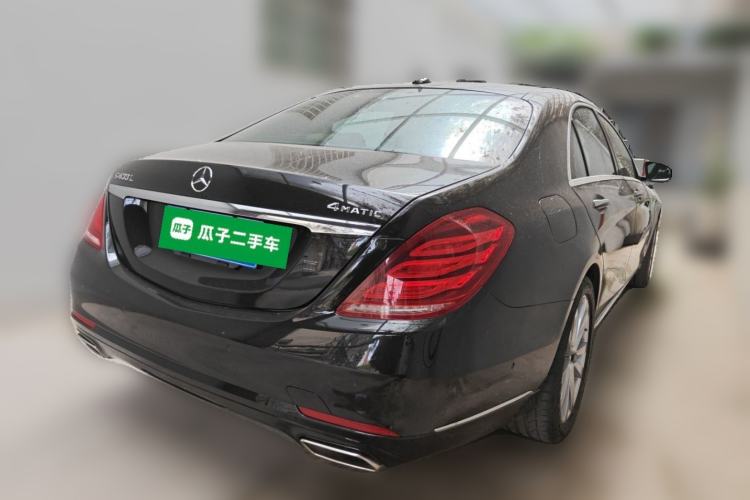Used Mercedes-Benz S-Class 2015 S 400 L 4MATIC Rear Right 45 Deg