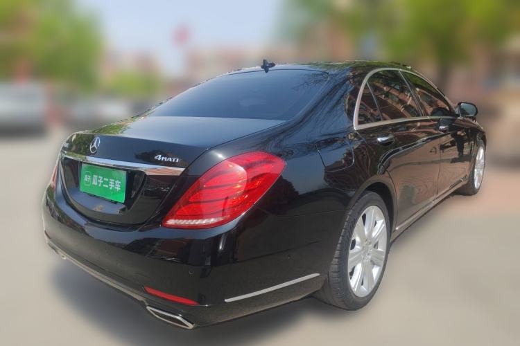 Used Mercedes-Benz S-Class 2015 S 400 L 4MATIC Rear Right 45 Deg