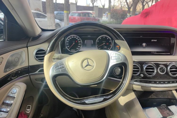 Used Mercedes-Benz S-Class 2015 S 400 L 4MATIC Steering Wheel
