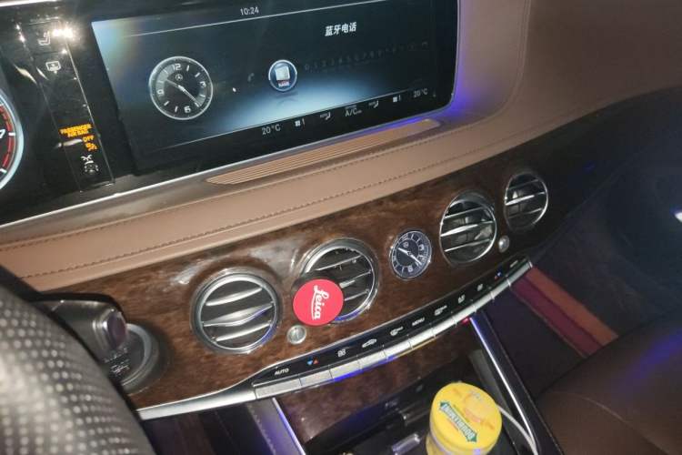 Used Mercedes-Benz S-Class 2016 S 320 L Business Model Audio And AC Panel