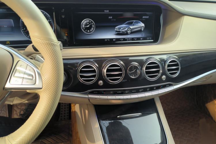 Used Mercedes-Benz S-Class 2016 S 400 L 4MATIC Audio And AC Panel